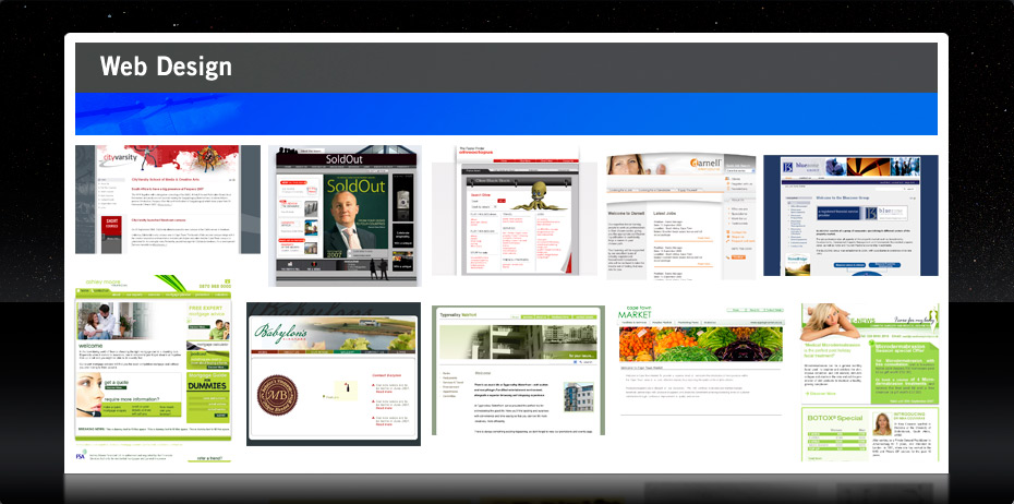 Web Design Showcase