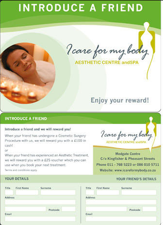 Design for I Care for my Body