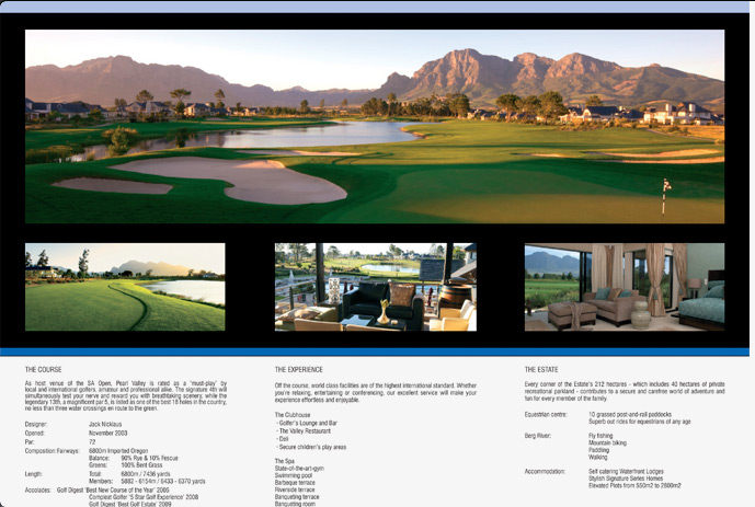 Design for Pearl Valley