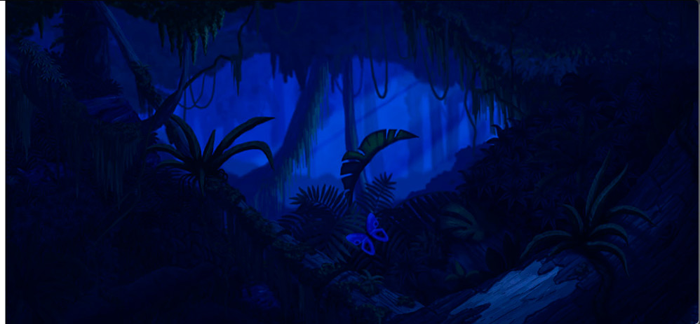 Jungle Scene Night
