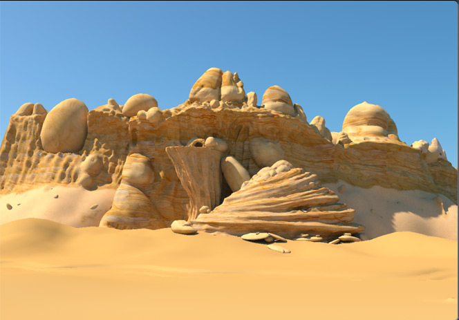 Mountain 3D Concept