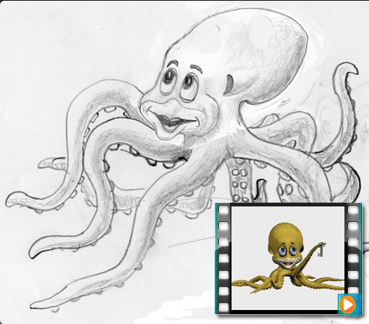 Olive Concept Sketch