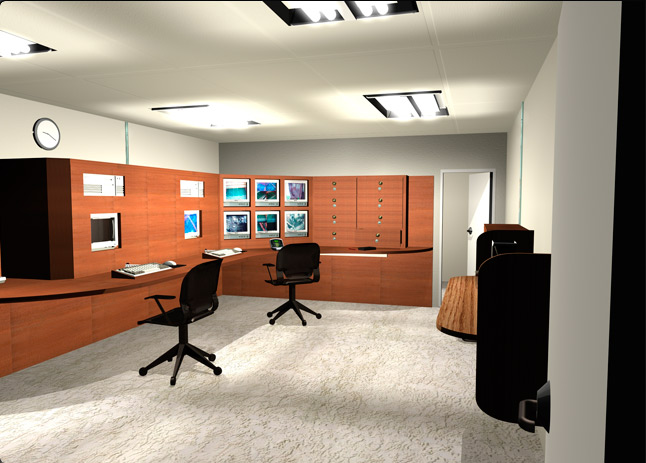 Security Control Room Visualisation 2