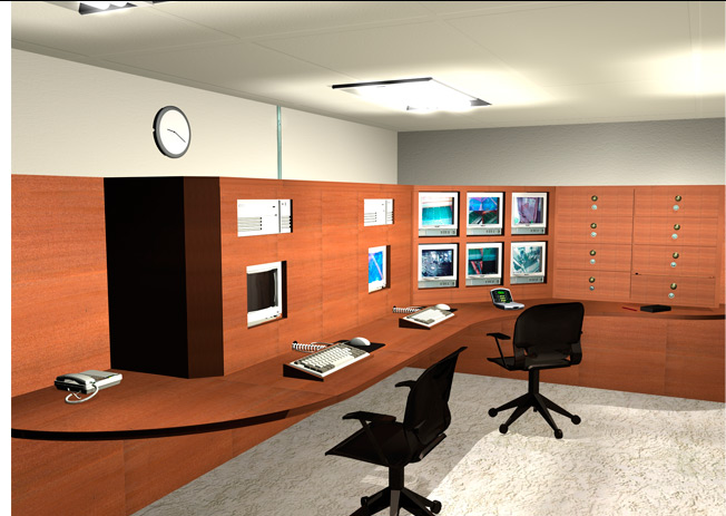Security Control Room Visualisation