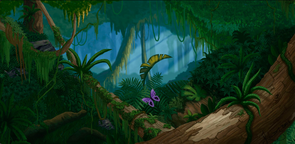 Jungle Scene Day